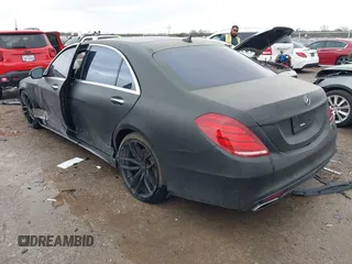 2015 Mercedes-Benz S 550 with VIN WDDUG8CB8FA131050, listed as a IAAI auction lot 41864029 with 82,324 mi miles and . Bid and sale history available at DreamBid. Image 3.