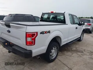 2019 Ford F-150 XL with VIN 1FTFX1E52KKD85150, listed as a IAAI auction lot 42124342 with 122,760 mi miles. Bid and sale history available at carsss.com. Image 4.