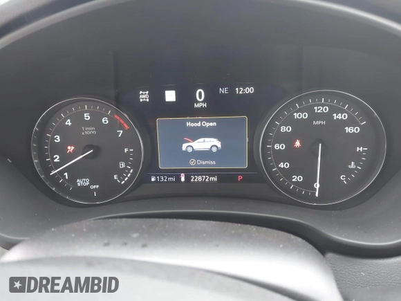 2023 Cadillac XT4 AWD Sport with VIN 1GYFZFR43PF104069, listed as a IAAI auction lot 41736071 with 22,872 mi miles. Bid and sale history available at carsss.com. Image 7.