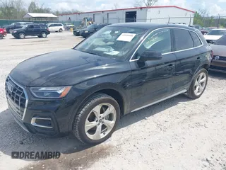 2021 Audi Q5 Premium Plus with VIN WA1BAAFY7M2024762, listed as a IAAI auction lot 42090408 with 58,082 mi miles and . Bid and sale history available at DreamBid. Image 21.