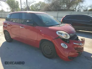2015 FIAT 500L Pop with VIN ZFBCFAAH1FZ032825, listed as a Copart auction lot 86824774 with 184,176 mi miles and Salvage Title. Bid and sale history available at carsss.com. Image 4.