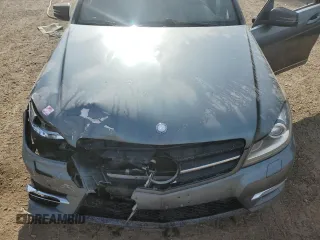 2012 Mercedes-Benz C 300 Sport with VIN WDDGF8BB7CA609715, listed as a Copart auction lot 59567445 with 176,385 mi miles and Salvage title. Bid and sale history available at DreamBid. Image 11.