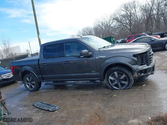 2017 Ford F-150 XL with VIN 1FTEW1EG1HKD41441, listed as a IAAI auction lot 41644844 with 138,282 mi miles. Bid and sale history available at carsss.com. Image 14.