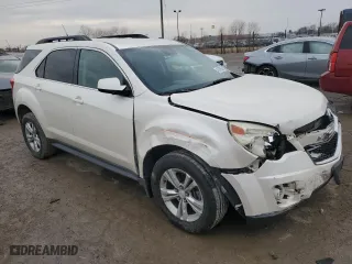 2012 Chevrolet Equinox LT w/1LT with VIN 2GNALDEK7C1259954, listed as a Copart auction lot 46670535 with 122,391 mi miles and Salvage Title. Bid and sale history available at carsss.com. Image 4.