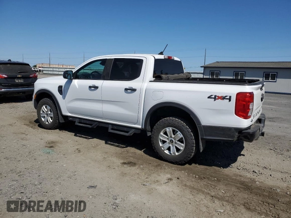 2024 Ford Ranger XL with VIN 1FTER4PH0RLE54615, listed as a Copart auction lot 61637625 with 10,099 mi miles and Salvage title. Bid and sale history available at DreamBid. Image 2.