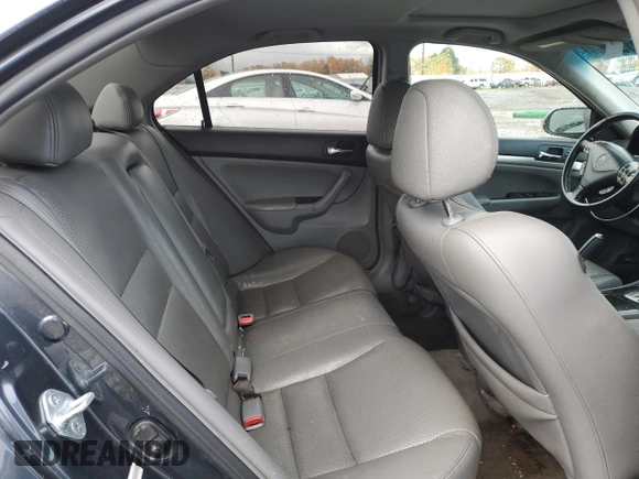 2007 Acura TSX with VIN JH4CL96877C002549, listed as a Copart auction lot 80915174 with 258,093 mi miles and Salvage title. Bid and sale history available at DreamBid. Image 10.