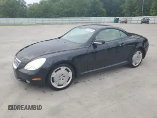 2003 Lexus SC 430 with VIN JTHFN48Y430037133, listed as a Copart auction lot 58182075 with 191,722 mi miles and Salvage title. Bid and sale history available at DreamBid. Image 1.