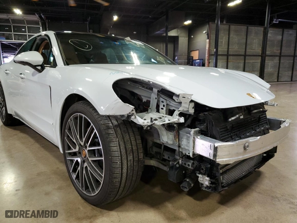 2022 Porsche Panamera with VIN WP0AJ2A75NL102179, listed as a Copart auction lot 58626814 with 7,100 mi miles and Salvage Title. Bid and sale history available at carsss.com. Image 11.