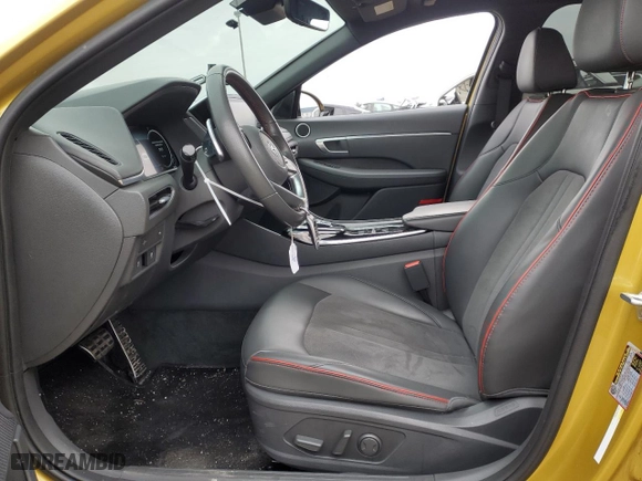 2020 Hyundai Sonata SEL Plus with VIN 5NPEJ4J23LH010507, listed as a Copart auction lot 44757735 with 58,687 mi miles and Salvage Title. Bid and sale history available at carsss.com. Image 7.