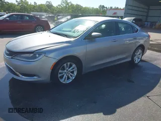 2015 Chrysler 200 Limited with VIN 1C3CCCAB2FN666556, listed as a IAAI auction lot 42056655 with 144,305 mi miles and . Bid and sale history available at DreamBid. Image 2.