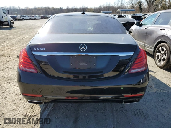 2017 Mercedes-Benz S 550 with VIN WDDUG8CB7HA321652, listed as a Copart auction lot 82675474 with Not Provided miles and Salvage Title. Bid and sale history available at carsss.com. Image 6.