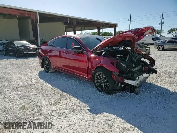 2020 Genesis G80 Sport with VIN KMTFN4JB7LU329862, listed as a Copart auction lot 41621135 with Not provided miles and Non repairable. Bid and sale history available at DreamBid. Image 13.