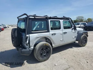 2023 Jeep Wrangler Sport with VIN 1C4HJXDG3PW670651, listed as a Copart auction lot 54013405 with 19,395 mi miles and Clean Title. Bid and sale history available at DreamBid. Image 3.