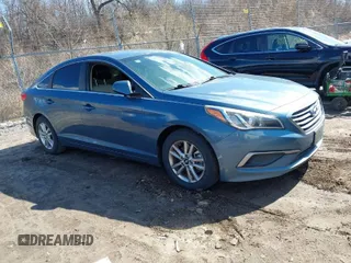 2017 Hyundai Sonata 2.4L with VIN 5NPE24AF6HH580766, listed as a IAAI auction lot 41876091 with 161,867 mi miles and . Bid and sale history available at carsss.com. Image 1.