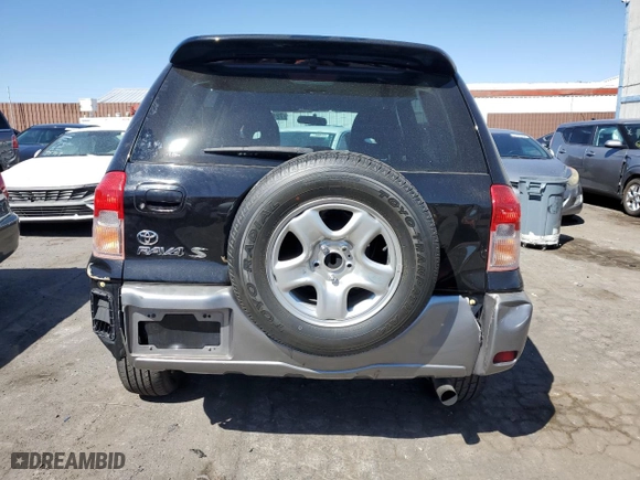 2003 Toyota RAV4 with VIN JTEGH20V130116130, listed as a Copart auction lot 72166634 with 148,717 mi miles and Salvage Title. Bid and sale history available at carsss.com. Image 6.
