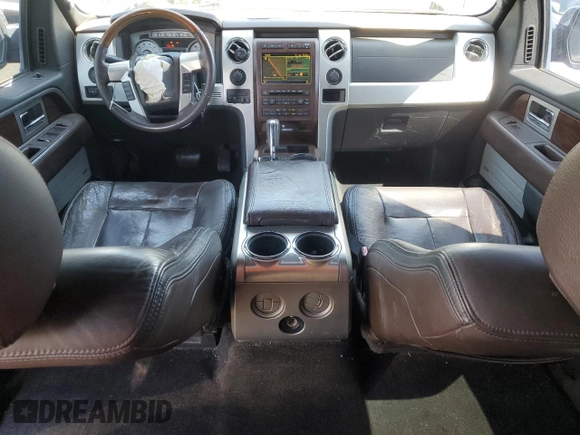 2010 Ford F-150 XL with VIN 1FTFW1EV6AFA09786, listed as a Copart auction lot 54954795 with 152,305 mi miles and Salvage title. Bid and sale history available at DreamBid. Image 8.