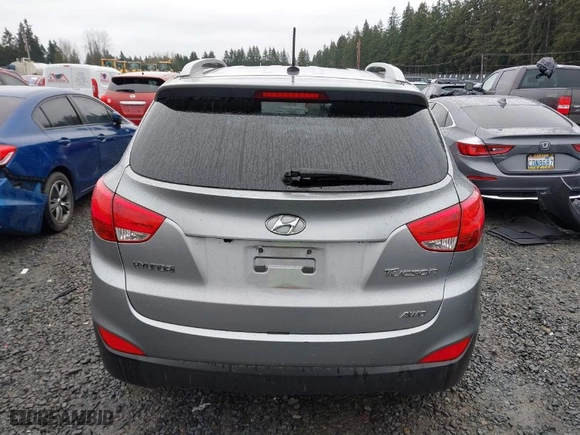 2011 Hyundai Tucson Limited with VIN KM8JUCAC7BU315680, listed as a IAAI auction lot 41577234 with 32,558 mi miles. Bid and sale history available at carsss.com. Image 16.