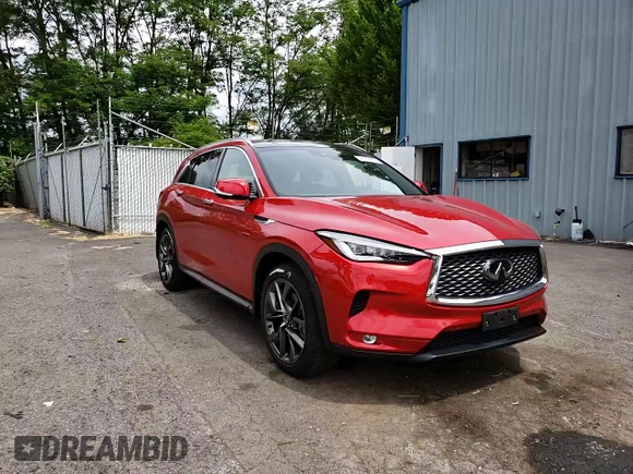 2022 Infiniti QX50 AUTOGRAPH with VIN 3PCAJ5DB6NF113745, listed as a Copart auction lot 56152653 with 12,511 mi miles. Bid and sale history available at carsss.com. Image 11.