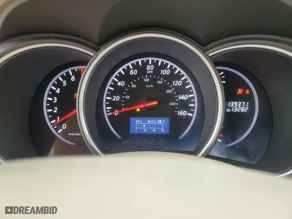 2012 Nissan Murano SL with VIN JN8AZ1MU4CW121388, listed as a Copart auction lot 49746185 with 139,371 mi miles and Salvage Title. Bid and sale history available at carsss.com. Image 9.