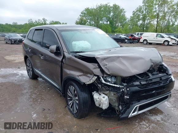 2019 Mitsubishi Outlander ES with VIN JA4AZ3A31KZ043372, listed as a IAAI auction lot 42306119 with 195,635 mi miles and . Bid and sale history available at DreamBid. Image 1.