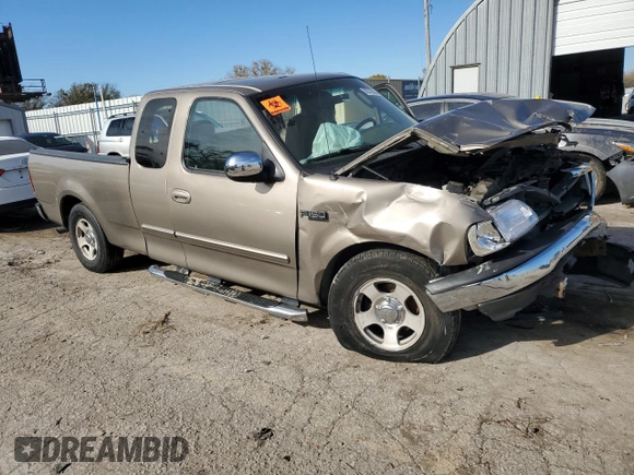 2002 Ford F-150 XL with VIN 1FTRX17262NC01116, listed as a Copart auction lot 80326534 with 0 mi miles and Salvage Title. Bid and sale history available at carsss.com. Image 4.