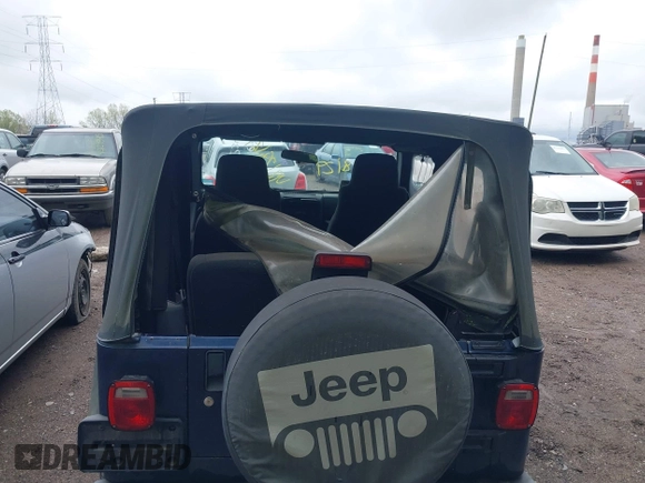 2006 Jeep Wrangler X with VIN 1J4FA39SX6P707937, listed as a IAAI auction lot 42128129 with 93,629 mi miles and . Bid and sale history available at DreamBid. Image 6.