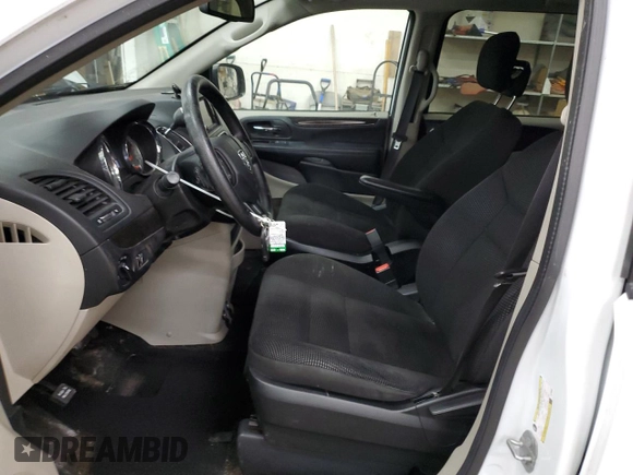 2020 Dodge Grand Caravan SE with VIN 2C4RDGBG0LR196885, listed as a Copart auction lot 43585545 with 124,942 mi miles and Salvage Title. Bid and sale history available at DreamBid. Image 7.