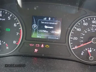 2016 Kia Optima LX with VIN KNAGT4L37G5074853, listed as a IAAI auction lot 41950918 with 151,111 mi miles. Bid and sale history available at carsss.com. Image 7.