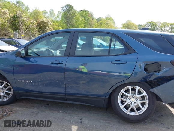 2024 Chevrolet Equinox LS with VIN 3GNAXHEG9RL361156, listed as a IAAI auction lot 42031918 with 10,957 mi miles and . Bid and sale history available at DreamBid. Image 14.