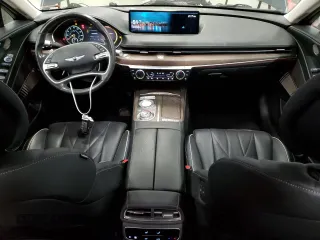 2021 Genesis G80 2.5T with VIN KMTGB4SC7MU045573, listed as a Copart auction lot 89157355 with 33,535 mi miles and Salvage Title. Bid and sale history available at DreamBid. Image 8.