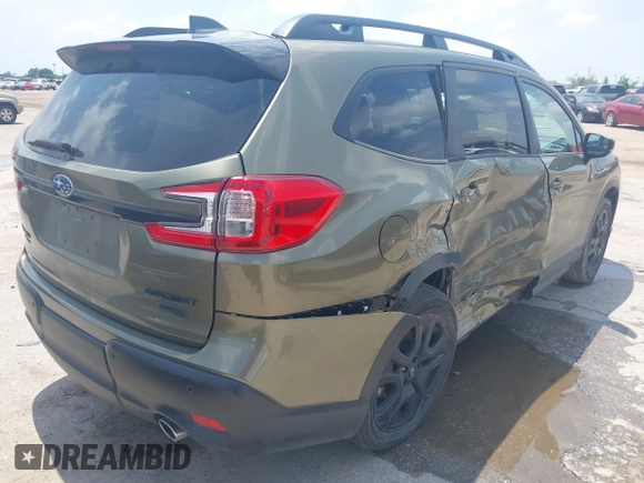 2024 Subaru Ascent Onyx with VIN 4S4WMAHD7R3442485, listed as a IAAI auction lot 42060740 with 9,518 mi miles and . Bid and sale history available at DreamBid. Image 4.