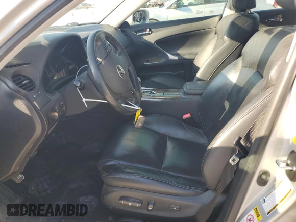 2010 Lexus IS 350 with VIN JTHBE5C22A5024971, listed as a Copart auction lot 79562724 with 171,385 mi miles and Salvage Title. Bid and sale history available at DreamBid. Image 7.