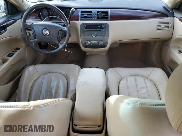 2007 Buick Lucerne CXL with VIN 1G4HD57237U231517, listed as a Copart auction lot 43355995 with 141,315 mi miles and Salvage Title. Bid and sale history available at DreamBid. Image 8.