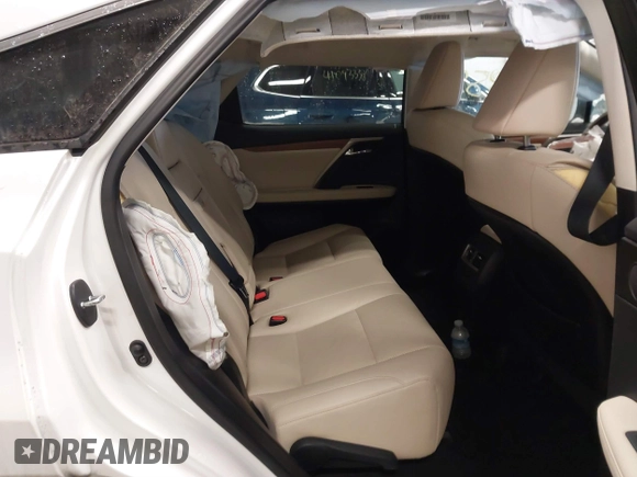 2021 Lexus RX with VIN 2T2HGMDA6MC064446, listed as a IAAI auction lot 41108859 with 116,930 mi miles. Bid and sale history available at carsss.com. Image 8.