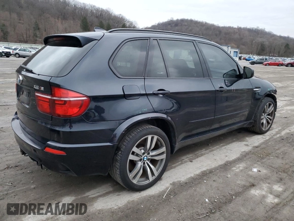 2013 BMW X5 M with VIN 5YMGY0C51DLL15660, listed as a Copart auction lot 84766244 with 113,007 mi miles and Salvage Title. Bid and sale history available at carsss.com. Image 3.