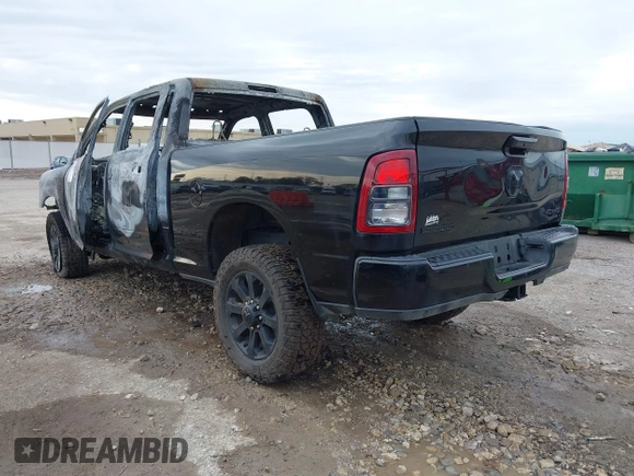 2023 Ram 2500 Big Horn with VIN 3C6UR5DL9PG649463, listed as a IAAI auction lot 40949333 with 1 mi miles. Bid and sale history available at carsss.com. Image 3.