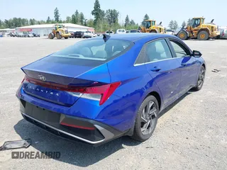 2024 Hyundai Elantra SEL with VIN KMHLS4DG7RU771675, listed as a IAAI auction lot 42575704 with 3,716 mi miles and . Bid and sale history available at DreamBid. Image 4.