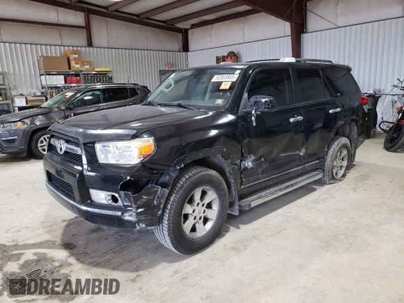 2011 Toyota 4Runner Trail z VIN JTEBU5JR8B5062352, wystawiony jako Copart lot #52083905 z przebiegiem 163 409 mil mil oraz Szkoda całkowita • Salvage title. Historia ofert i sprzedaży dostępna na DreamBid. Obrazek 1.