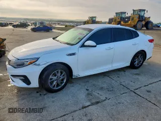 2019 Kia Optima LX with VIN 5XXGT4L39KG302326, listed as a Copart auction lot 58399205 with 72,393 mi miles and Salvage title. Bid and sale history available at DreamBid. Image 1.
