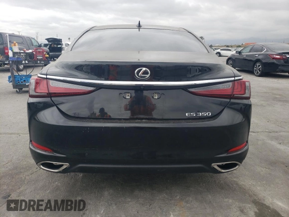 2023 Lexus ES 350 with VIN 58ADZ1B1XPU147601, listed as a Copart auction lot 53552325 with 43,493 mi miles and Salvage Title. Bid and sale history available at DreamBid. Image 6.