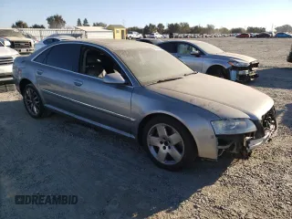 2006 Audi A8 4.2L z VIN WAULL44E06N015916, wystawiony jako Copart lot #73160184 z przebiegiem Nie podano mil oraz Czysty tytuł • Clean title. Historia ofert i sprzedaży dostępna na DreamBid. Obrazek 4.