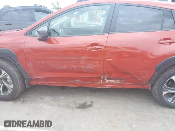 2024 Subaru Crosstrek Premium with VIN JF2GUADC0RH891856, listed as a IAAI auction lot 42385366 with 3,651 mi miles and . Bid and sale history available at DreamBid. Image 6.