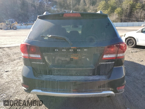 2019 Dodge Journey Crossroad with VIN 3C4PDCGB5KT865905, listed as a Copart auction lot 89171375 with 51,818 mi miles and Salvage Title. Bid and sale history available at DreamBid. Image 6.