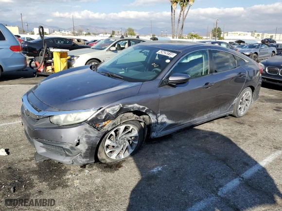2016 Honda Civic Sedan EX with VIN 2HGFC2F78GH520603, listed as a Copart auction lot 43429315 with 203,737 mi miles and Clean Title. Bid and sale history available at carsss.com. Image 1.