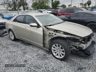 2014 Cadillac CTS Luxury RWD with VIN 1G6AR5SX8E0197348, listed as a Copart auction lot 51999785 with 71,340 mi miles and Salvage Title. Bid and sale history available at carsss.com. Image 4.