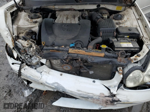 2004 Hyundai Sonata GLS with VIN KMHWF35H54A068797, listed as a Copart auction lot 48161705 with 168,184 mi miles and Salvage Title. Bid and sale history available at carsss.com. Image 11.