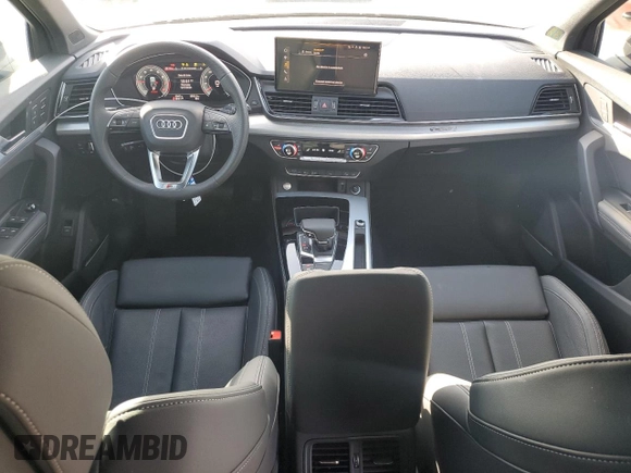 2024 Audi Q5 S line Premium Plus with VIN WA1EABFY5R2036077, listed as a Copart auction lot 80587784 with 6,047 mi miles and Salvage Title. Bid and sale history available at DreamBid. Image 8.