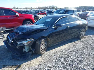 2023 Mercedes-Benz CLA with VIN W1K5J4GB3PN352705, listed as a IAAI auction lot 41271800 with 66,609 mi miles. Bid and sale history available at carsss.com. Image 18.