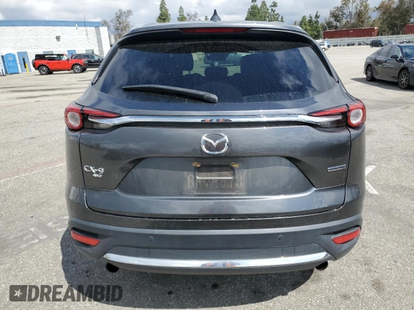 2020 Mazda CX-9 Grand Touring with VIN JM3TCBDY5L0407422, listed as a Copart auction lot 48975305 with 42,416 mi miles and Salvage Title. Bid and sale history available at carsss.com. Image 6.