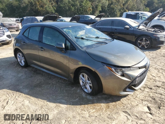 2020 Toyota Corolla Hatchback SE with VIN JTND4RBE0L3094866, listed as a Copart auction lot 73924134 with 0 mi miles and Non Repairable. Bid and sale history available at carsss.com. Image 4.